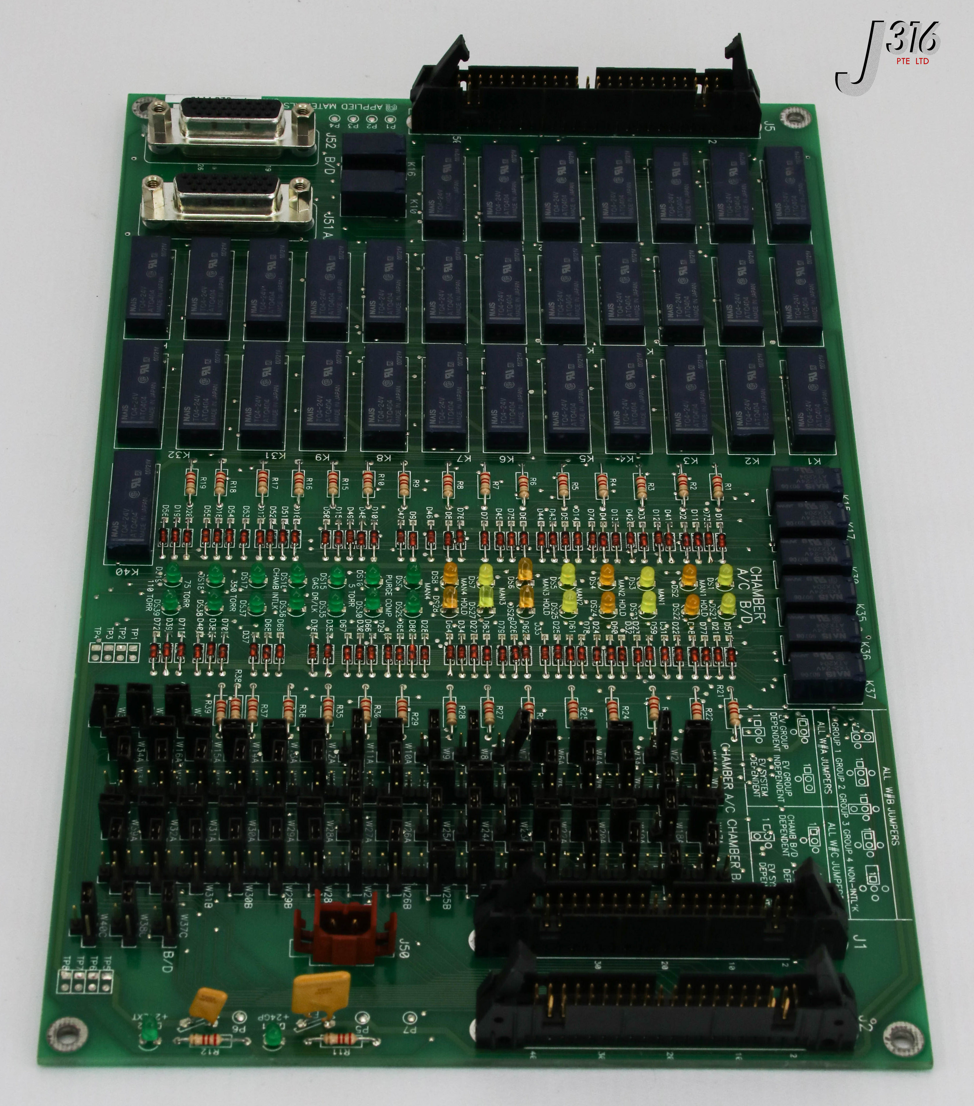 15976 APPLIED MATERIALS PCB ASSEMBLY, INCOMPATIBLE GAS INTERLOCK